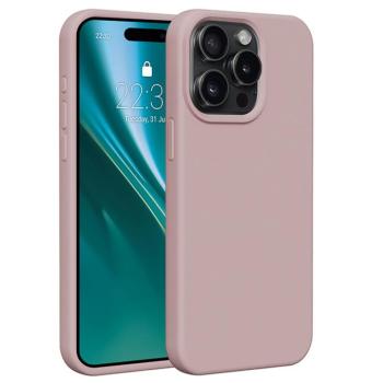 Etteri Silicone tok iPhone 15 Pro Max - halvány rózsaszín kép