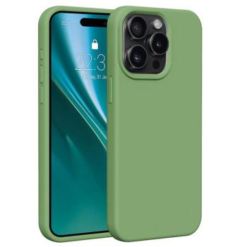Etteri Silicone tok iPhone 15 Pro Max - világoszöld kép