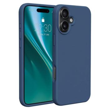 Etteri Silicone tok iPhone 16 Plus - sötétkék kép