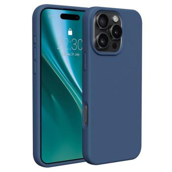 Etteri Silicone tok iPhone 16 Pro - sötétkék kép