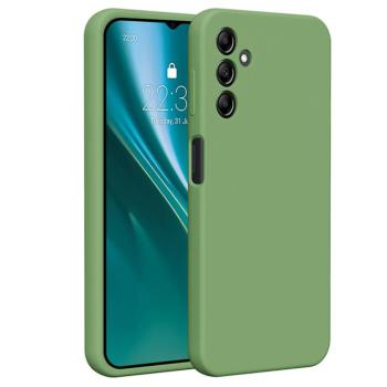 Etteri Silicone tok Samsung Galaxy A14 4G/5G - világoszöld kép