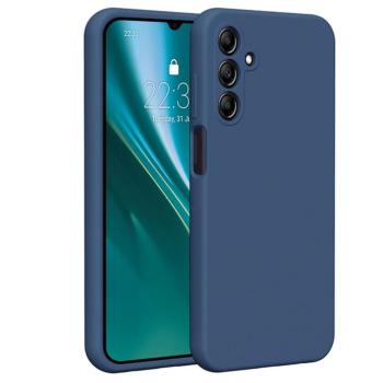 Etteri Silicone tok Samsung Galaxy A15 4G/5G - sötétkék kép