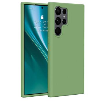 Etteri Silicone tok Samsung Galaxy S23 Ultra - világoszöld kép