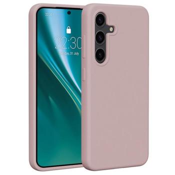 Etteri Silicone tok Samsung Galaxy S24 - halvány rózsaszín kép