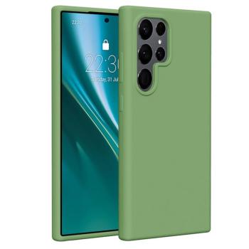Etteri Silicone tok Samsung Galaxy S24 Ultra - világoszöld kép