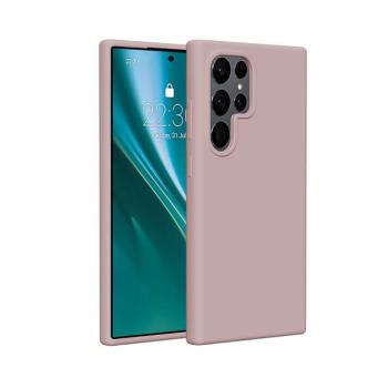 Etteri Silicone tok Samsung Galaxy S25 Ultra - halvány rózsaszín kép
