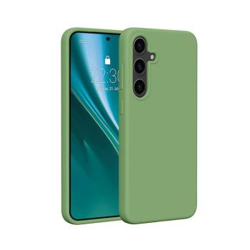 Etteri Silicone tok Samsung Galaxy S25 - világoszöld kép