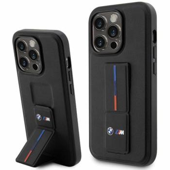 Etui BMW BMHCP14L22GSLK iPhone 14 Pro 6.1&quot; fekete keménytok Grip Hot Stamp kép