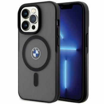 Etui BMW BMHMP14LDSLK iPhone 14 Pro 6.1&quot; fekete keménytok Aláírás MagSafe aláírás kép