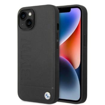 Etui BMW BMHMP14MSLLBK iPhone 14 Plus / 15 Plus 6,7&quot; fekete keménytok Signature Collection Logó Magsafe kép