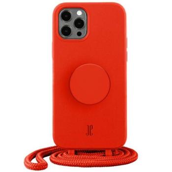 Etui JE PopGrip iPhone 12/12 Pro 6,1&quot; piros 30034 (Just Elegance) tok kép