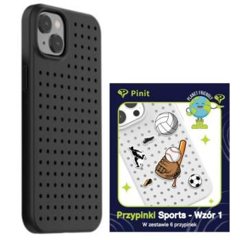 Etui Pinit Dynamic + Sport Pin iPhone 14 Plus / 15 Plus 6.7&quot; fekete minta 1 tok kép