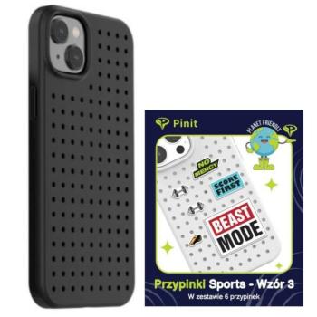 Etui Pinit Dynamic + Sport Pin iPhone 14 Plus / 15 Plus 6.7&quot; fekete minta 3 tok kép