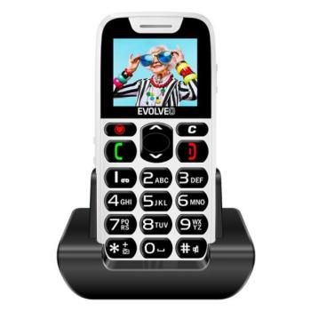 Evolveo EasyPhone (EP501) nyomógombos mobiltelefon, fehér kép