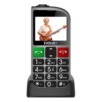 Evolveo EasyPhone FL (EP801) nyomógombos mobiltelefon, ezüst kép