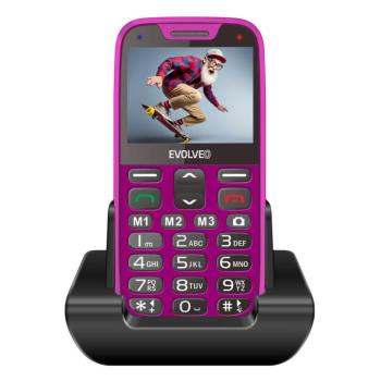 Evolveo EasyPhone XR EP-601 nyomógombos mobiltelefon, rózsaszín kép