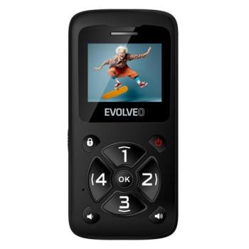 Evolveo EP-400 / Easy Phone ID mobiltelefon, fekete kép