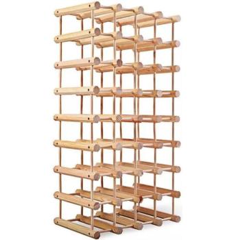 Fa bortartó állvány 36-40 palackhoz kép