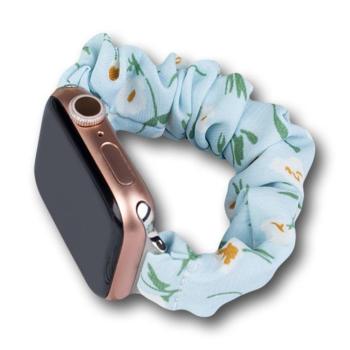 Fabric Watch 7 szíj 7/6/5/4/3/2 / SE (41/40 / 38mm) szíj karkötő elasztikus kék színű karkötővel tok kép