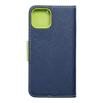 Fancy Apple iPhone 14 Pro Max flip tok, kék-lime kép