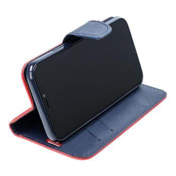 FANCY kinyitható tok Xiaomi Redmi Note 14 5G - piros-tengerészkék kép
