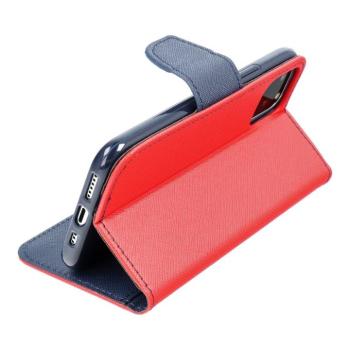 FANCY könyvtok iPhone 16 Plus - piros-kék kép