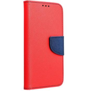 Fancy Motorola G35 5G mágneses flip tok, piros-kék kép