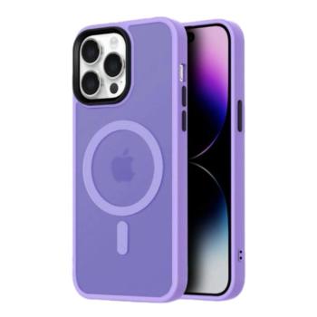 Fashion MagSafe tok iPhone 16 Pro Max - lila kép
