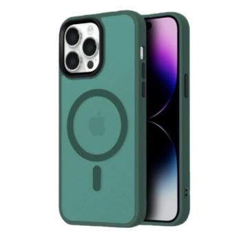 Fashion MagSafe tok iPhone 16 Pro - sötétzöld kép