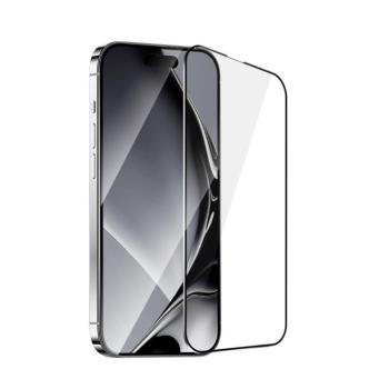 Fémszegélyes edzett üveg fekete szegéllyel Samsung Galaxy A16 4G/5G kép