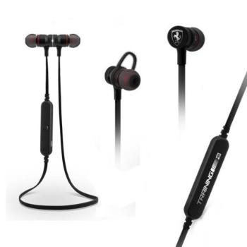 Ferrari Bluetooth fülhallgató fekete kép