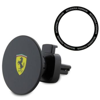 Ferrari FECHMMAK mágneses tartó fekete 2023 Collection MagSafe rácshoz kép