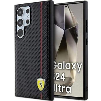 Ferrari FEHCS24LN3DUR Samsung S24 Ultra S928 fekete keménytok kép