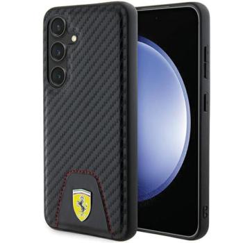 Ferrari FEHCS24SN3PUK Samsung S24 S921 fekete keménytok kép