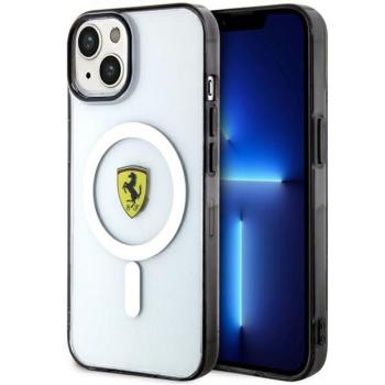 Ferrari FEHMP14SURKT iPhone 14 6,1&quot; átlátszó keménytok Outline Magsafe kép