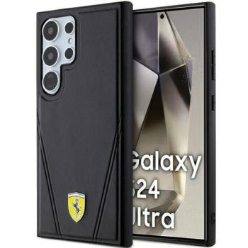 Ferrari FEHMS24LP3BAK Samsung S24 Ultra S928 fekete keménytok MagSafe kép