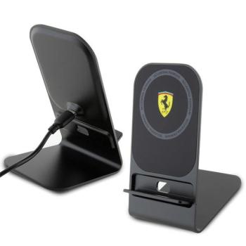 Ferrari FEMFBMALK 2-az-1-ben MagSafe indukciós töltő 15W fekete kép