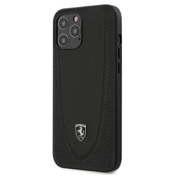 Ferrari FEOGOHCP12LBK iPhone 12 Pro Max 6,7&quot; fekete Off Track perforált keménytok kép
