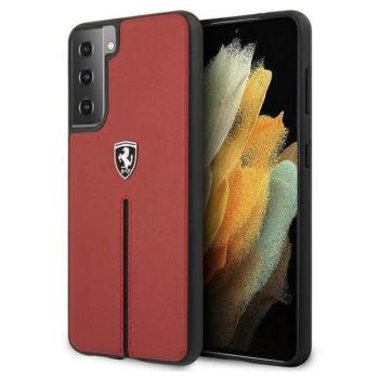Ferrari FEOSIHCS21MRE S21+ G996 piros Off Track bőr Nylon csíkos keménytok kép