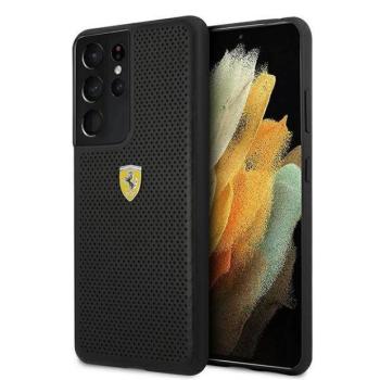 Ferrari FESPEHCS21LBK S21 Ultra G996 fekete On Track perforált keménytok kép