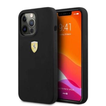 Ferrari FESSIHMP13LBK iPhone 13 Pro / 13 6,1&quot; fekete szilikon Magsafe keménytok kép