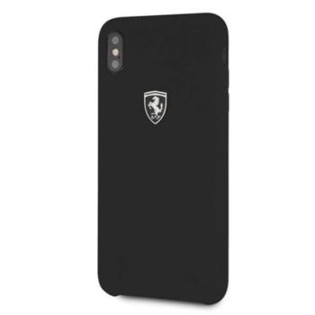 Ferrari keménytok FEOSIHCI65BK iPhone Xs Max fekete szilikon Off track tok kép