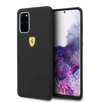 Ferrari keménytok FESSIHCS67BK S20+ G985 fekete szilikon kép