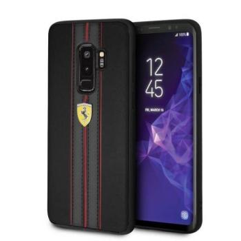 Ferrari keménytok FESURHCS9LBKR S9 Plus G965 fekete Urban tok kép