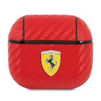 Ferrari On Track Apple AirPods 3 karbon tok, piros kép