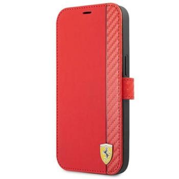 Ferrari On Track Apple iPhone 13 mini karbon flip tok, piros kép