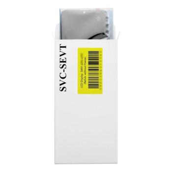 FixCell LCD kijelző keret nélkül Samsung Galaxy J3 (2017) - fekete kép