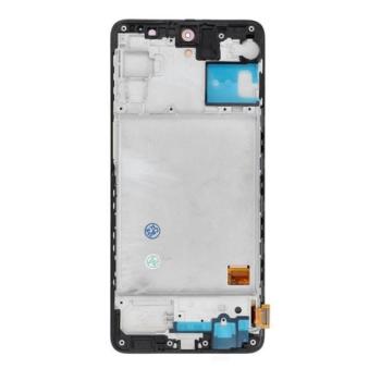 FixCell Samsung Galaxy M31S OLED OEM jellegű LCD kijelző kerettel kép
