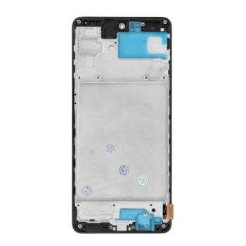 FixCell Samsung Galaxy M51 OLED OEM jellegű LCD kijelző kerettel kép