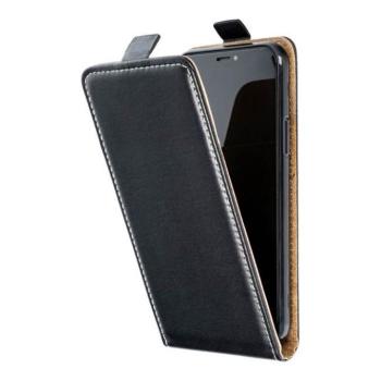 Flip tok Slim Flexi Fresh Motorola E7 Plus fekete telefontok kép